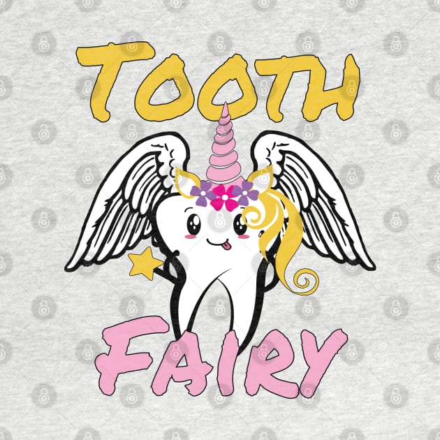 tooth fairy unicorn gift by salah_698